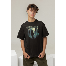  Légy bátor és éld túl fekete póló egyedi ajándék