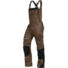 Leib Flex Rugalmas Barna/Fekete Kantáros nadrág - 48 munkaruha