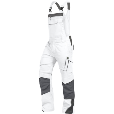 Leib Flex Rugalmas Fehér/Szürke Kantáros nadrág - 60 munkaruha