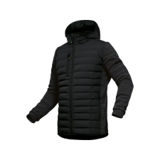 LEIBWACHTER LEIB FLEX Hybrid átmeneti kabát fekete -3XL() munkaruha