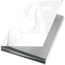 Leitz Aláírókönyv, A4, 18 részes, karton, "Design", fehér (LEITZ_57450001) aláírókönyv