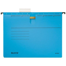 Leitz Alpha lefűzős függőmappa kék (E19840035) (E19840035) lefűző