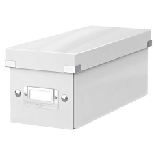  LEITZ CD-doboz, LEITZ &quot;Click&amp;Store&quot;, fehér bútor