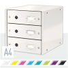 Leitz Click & Store WOW, 3-részes, fehér