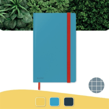 Leitz COSY Soft touch A5 nyugodt kék kockás jegyzetfüzet füzet