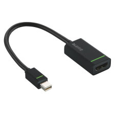 Leitz DisplayPort, mini, HDMI adapter, LEITZ  Complete , fekete audió/videó kellék, kábel és adapter