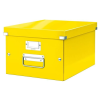 Leitz Doboz, A4 méret, LEITZ "Click&Store", sárga