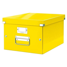 Leitz Doboz, A4 méret, LEITZ "Click&Store", sárga irattartó