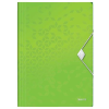 Leitz Gumis mappa, PP, A4, LEITZ "Wow", zöld
