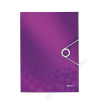 Leitz Gumis mappa, PP, A4, LEITZ Wow, lila (E45990062)