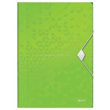 Leitz Gumis mappa, PP, A4, "Wow", zöld (LEITZ_45990054) mappa