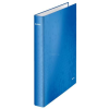 Leitz Gyűrűs könyv, 2 gyűrű, D alakú, 40 mm, A4 Maxi, karton, LEITZ "Wow", kék