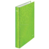 Leitz Gyűrűs könyv, 4 gyűrű, D alakú, 40 mm, A4 Maxi, karton, "Wow", zöld (LEITZ_42420054)