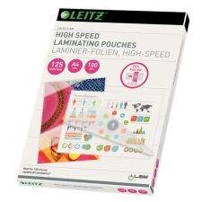 Leitz iLAM meleglamináló fólia gyors, A4, 125 mikron (74300002) (E74300002) lamináló fólia