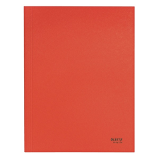 Leitz Iratgyűjtő LEITZ Recycle  A/4 3 pólyás karton piros mappa