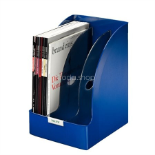 Leitz Iratpapucs, műanyag, 205 mm, elválasztókkal, LEITZ "Plus Jumbo", kék irattartó