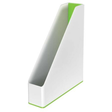 Leitz Iratpapucs, műanyag, 73 mm, kettős színhatású, LEITZ Wow, zöld (E53621054) irattartó