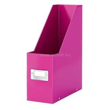 Leitz Iratpapucs, PP/karton, 95 mm, "Click&amp;Store", rózsaszín (LEITZ_60470023) irattartó