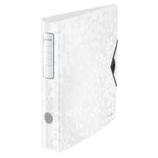 Leitz Iratrendező, 65 mm, A4, PP, LEITZ &quot;180 Active Wow&quot;, fehér irattartó