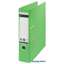 Leitz Iratrendező, 80 mm, A4, karton, újrahasznosított, LEITZ "180 Recycle", zöld mappa