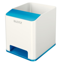 Leitz Írószertartó műanyag LEITZ Wow 2 rekeszes fehér/kék írószertartó