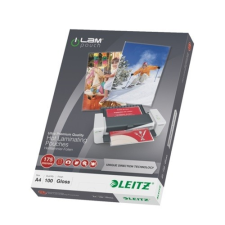Leitz LAMINÁLÓ FÓLIA LEITZ A/4 175MIC 100ÍV/CS FÉNYES lamináló gép
