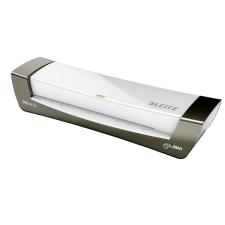 Leitz Laminálógép, A4, 80-125 mikron, LEITZ "iLam Office", ezüst lamináló gép