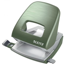 Leitz Lyukasztó kétlyukú 30 lap fém Nexxt Style olajfazöld lyukasztó