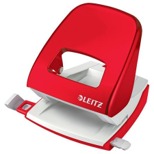 Leitz Lyukasztó, kétlyukú, 30 lap, LEITZ Nexxt Wow, piros (E50081026) lyukasztó