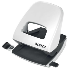  LEITZ Lyukasztó, kétlyukú, 30 lap, LEITZ &quot;Nexxt Wow&quot;, fehér lyukasztó