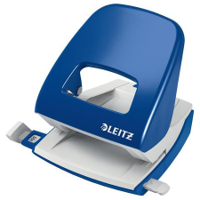 LEITZ Lyukasztó, kétlyukú, 30 lap, LEITZ "Nexxt Wow", kék lyukasztó