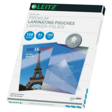 Leitz Meleglamináló fólia, 100 mikron, A4, fényes, UDT technológiával, LEITZ iLam (E74800000) lamináló gép