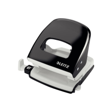 Leitz NeXXt hole punch - 30 sheets - 2 holes - metal - black (50080095) - Lyukasztók lyukasztó