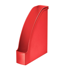 Leitz "Plus" iratpapucs piros (24760025) (E24760025) irattartó