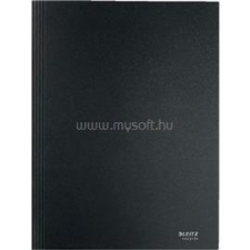 Leitz Recycle A4 karton fekete 3-pólyás mappa (LEITZ_39060095) mappa