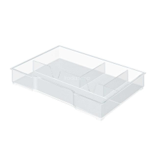 Leitz Rendszerező tálca Leitz &quot;Plus/Wow Cube&quot; fiókos irattárolókhoz, LEITZ, áttetsző irattartó