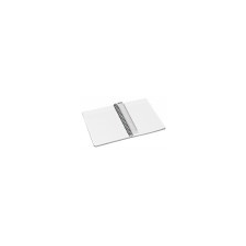 Leitz Spirálfüzet, A5, kockás, 90 lap, laminált karton borító, LEITZ Office, szürke-piros füzet