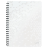 Leitz Spirálfüzet LEITZ Wow A/4 80 lapos kockás fehér