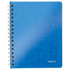 Leitz Spirálfüzet vonalas leitz wow a/5 80 lapos kék 46390036 füzet