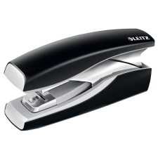Leitz Tűzőgép, 26/6, 30 lap, LEITZ "Nexxt Softpress", fekete tűzőgép