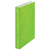 Leitz Wow 2 Gyűrűs könyv A4 D alakú lakkfényű - Zöld (42410054)