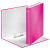 Leitz Wow A4 2 gyűrűs rózsaszín gyűrűskönyv