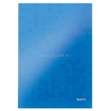 Leitz Wow beíró, A4, kockás, 80 lap, keményfedeles (kék) (LEITZ_46261036) füzet
