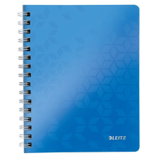 Leitz WOW spirálfüzet A5, vonalas, kék (46390036) füzet
