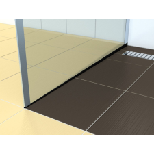  Lejtőprofil Havos A bal rozsdamentes acél 150 cm SPNRZK10150LC élvédő, sín, szegélyelem