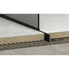 Lejtőprofil Havos jobb rozsdamentes acél 100 cm SPNRZK12100PC élvédő, sín, szegélyelem