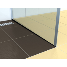  Lejtőprofil Havos jobb rozsdamentes acél 120 cm SPNRZK10120PC élvédő, sín, szegélyelem