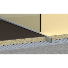  Lejtőprofil Havos jobb rozsdamentes acél szálcsiszolt 120 cm SPNRZK10120P élvédő, sín, szegélyelem