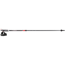 Leki , Poles Spin, black-white-fluorescent red, 100 - 130 cm kemping felszerelés