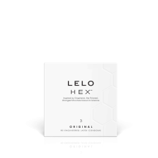  LELO Hex Original - luxus óvszer (3db) óvszer